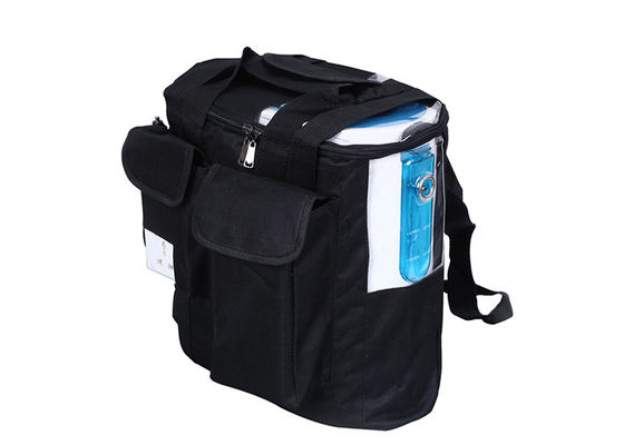 máquina de respiración del oxígeno 90W del concentrador de la precisión del oxígeno verde oliva del pulso con el bolso que lleva